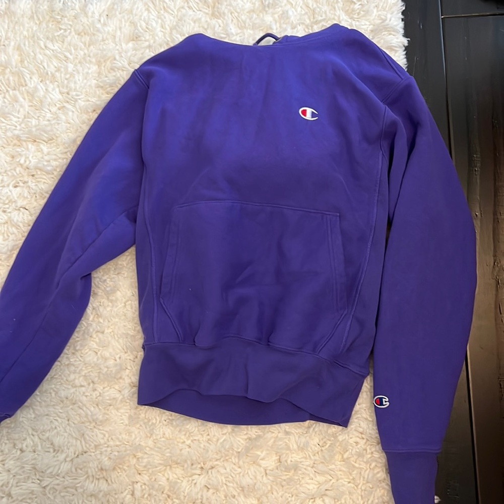 Champion Purple Hoodie